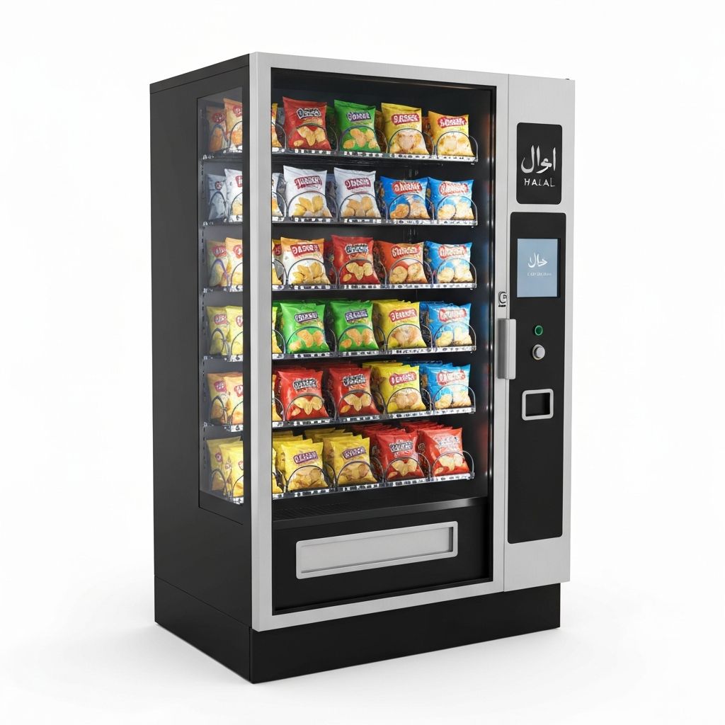 Halal Snack Vending Machine